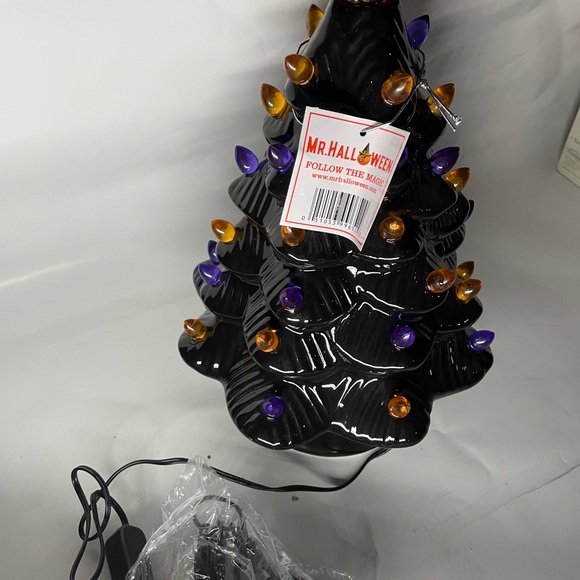 Mr. Halloween 12" Illuminated Ceramic Nostalgic Tree - Picture 3 of 3